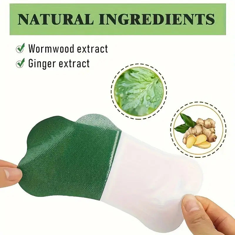 150 Green Bone Patches. Self-Heating Patches