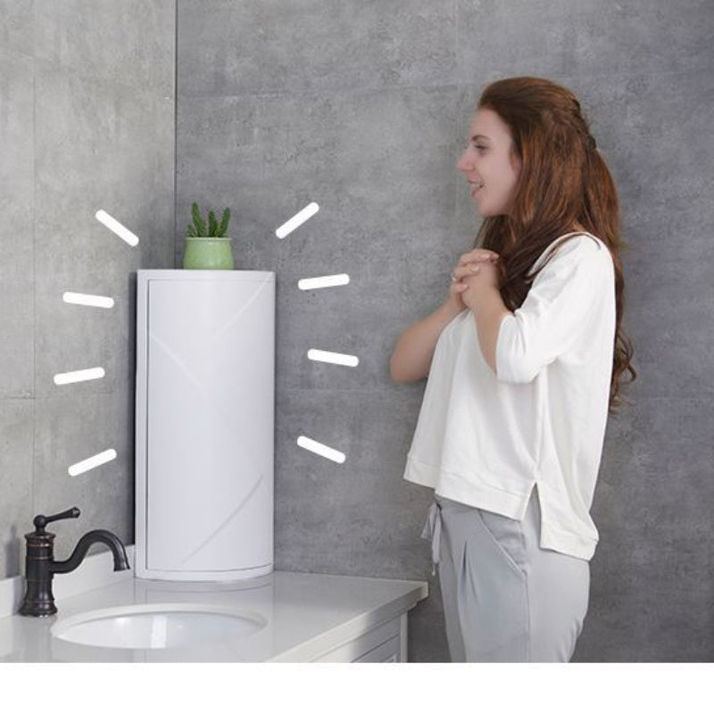 1pc Space-Saving Rotating Corner Shelf