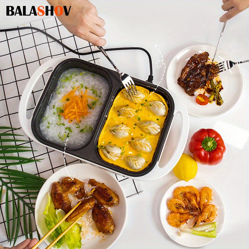 Multi - Functional Electric Hot Pot And Smokeless Grill