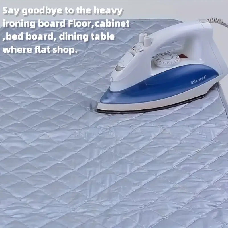 1pc Large Size Thickened Coated Silvery Ironing Board