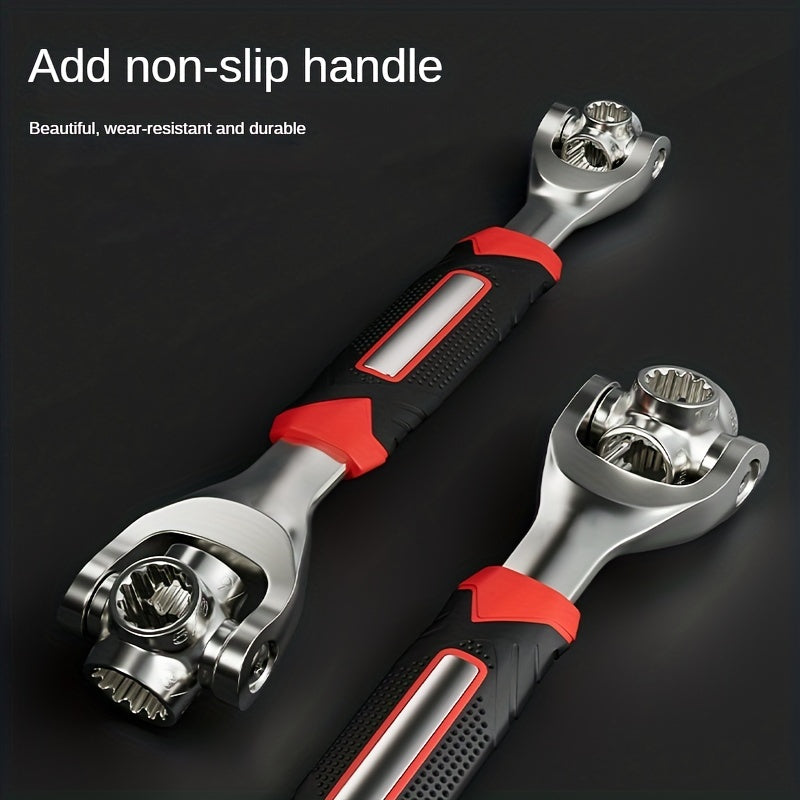 1pc 8-in-1 Multi-Function Socket Wrench