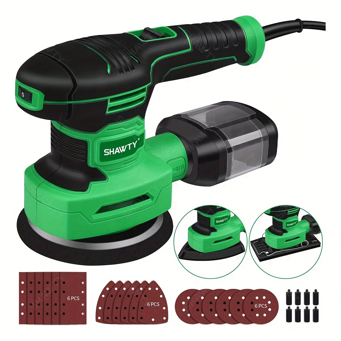 Professional 3-in-1 Orbital Sander