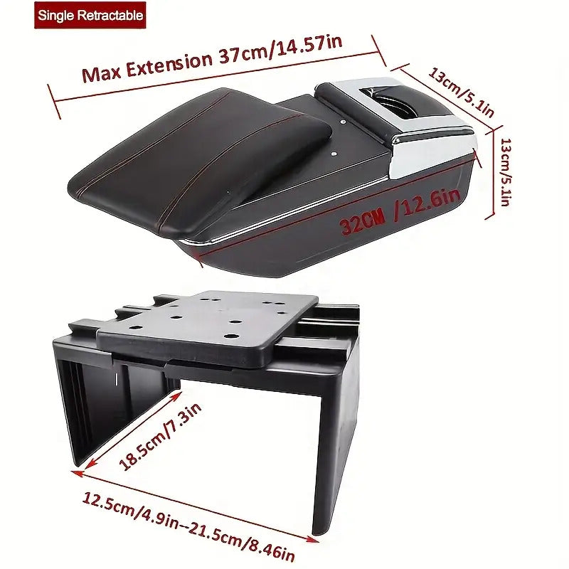 Adjustable Armrest Box