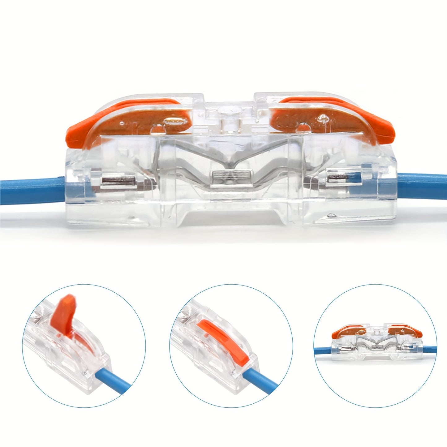 100pcs  Quick Connect Wire Connectors