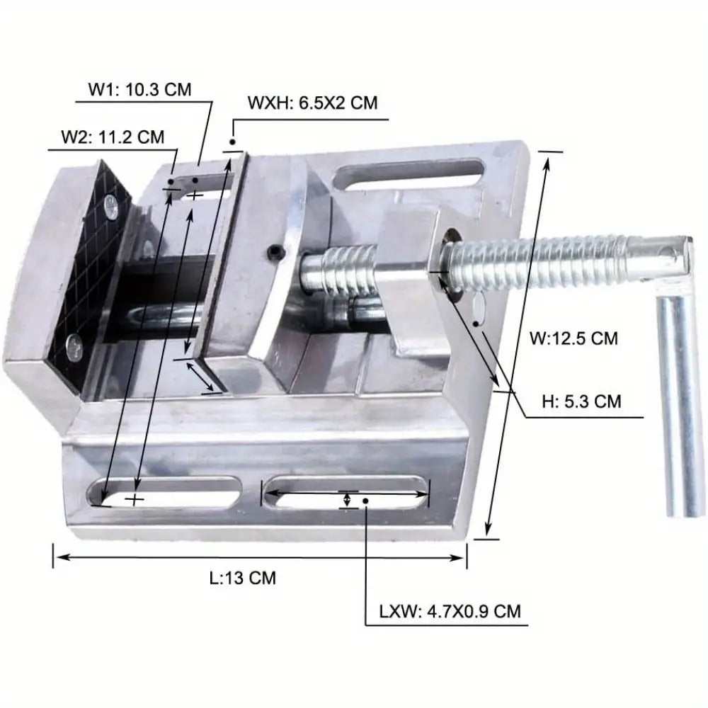 1pc Aluminum Vise Flat Pliers Mini woodworking Bench Clamp