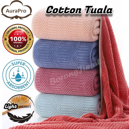 100% cotton soft, super absorbent, quick-drying towel