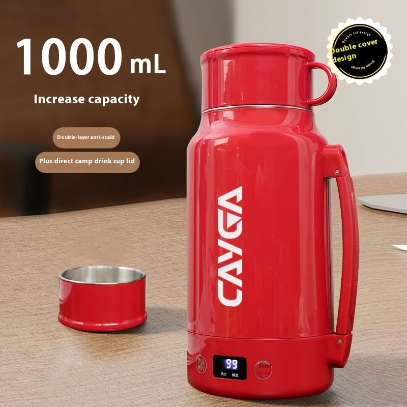 Portable Electric Kettle With Built-in Water Cup