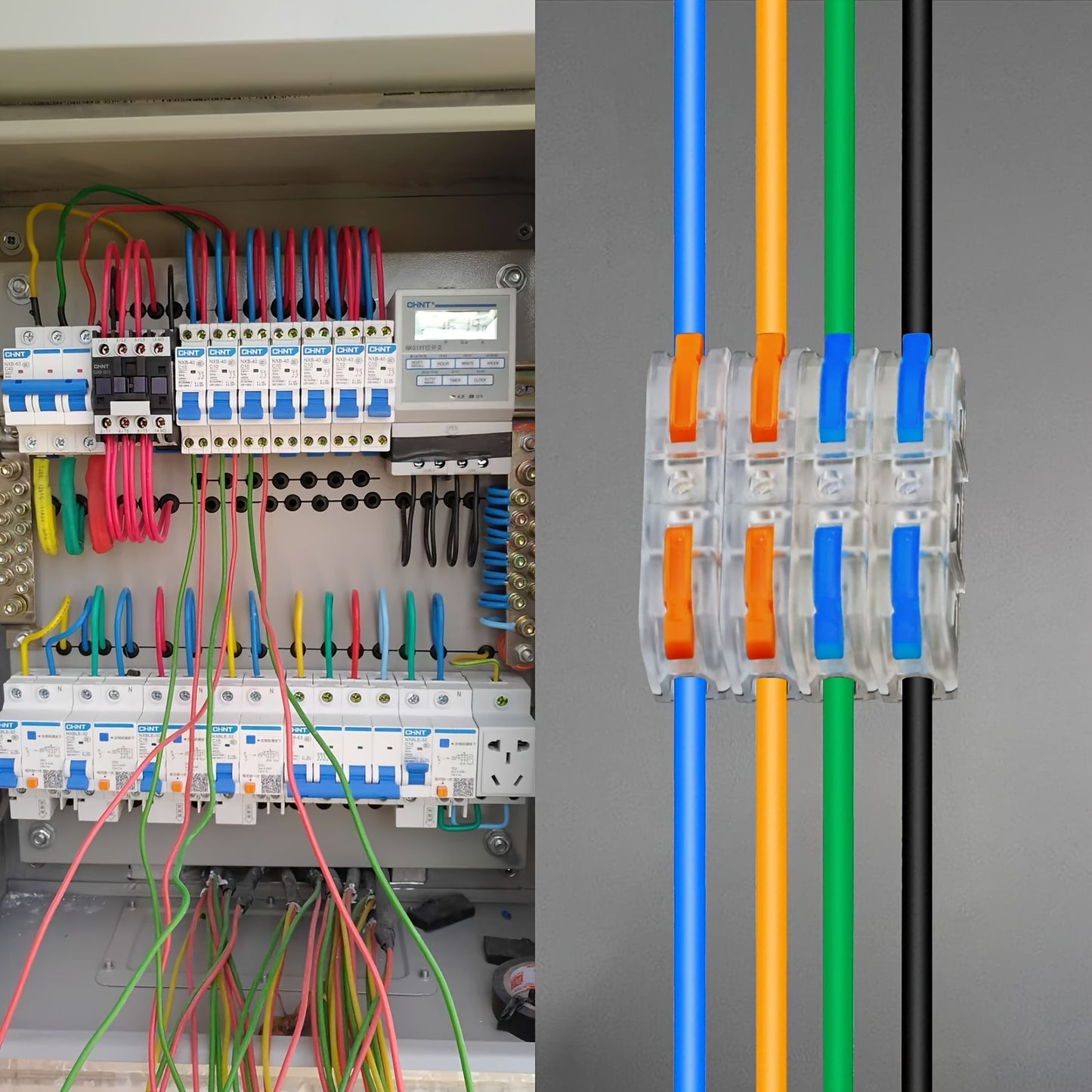 100pcs  Quick Connect Wire Connectors