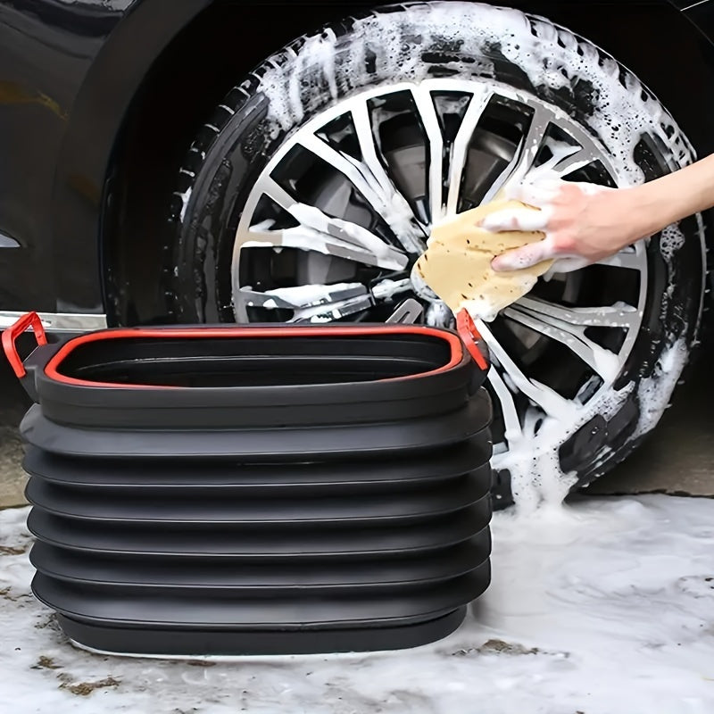 Durable Portable Car Trunk Organizer with Handle