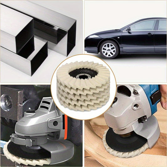 10pcs  Premium 115mm Felt Polishing Pads