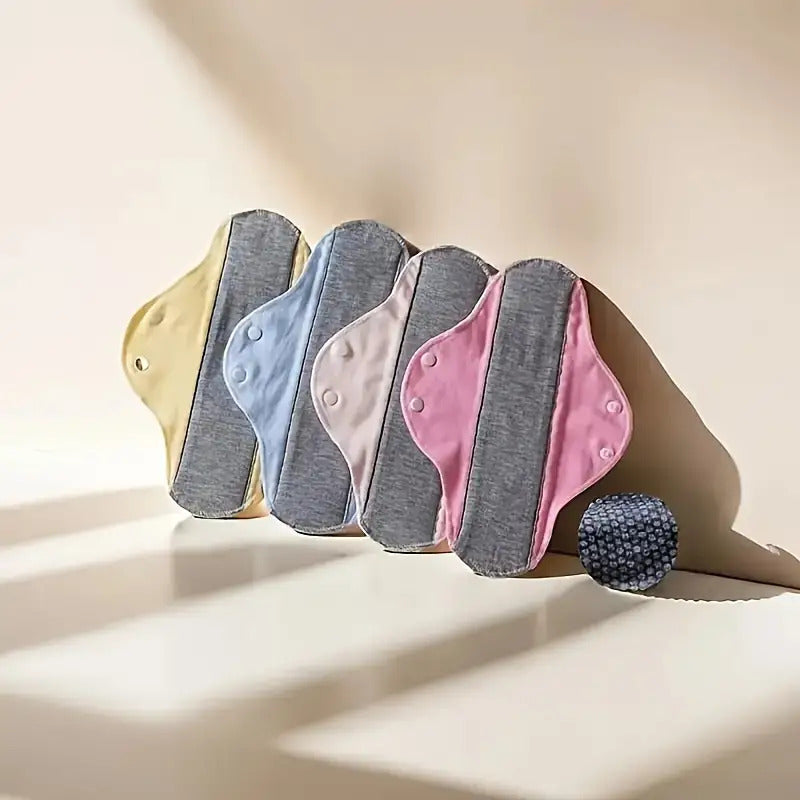 10pcs  Leak Proof, Breathable Washable Fabric Sanitary Napkins