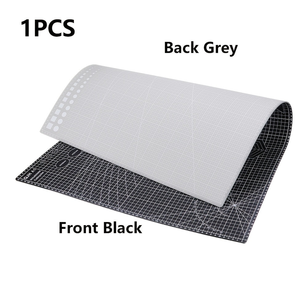 1pc A1 Size Double-Sided PVC Cutting Mat