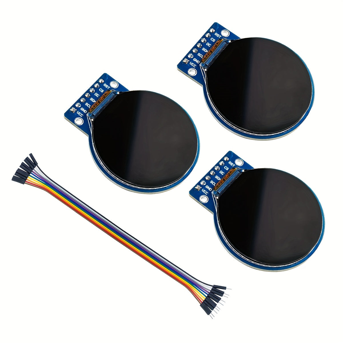 1.28 Inch  LCD Display Module Round RGB 240 * 240 GC9A01 Driver