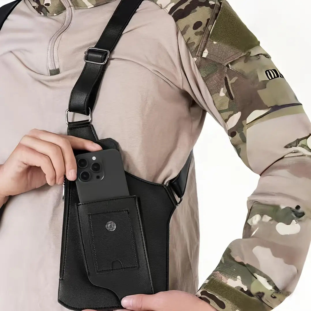 Men'S Vintage Shoulder Bag, Versatile Lightweight Backpack