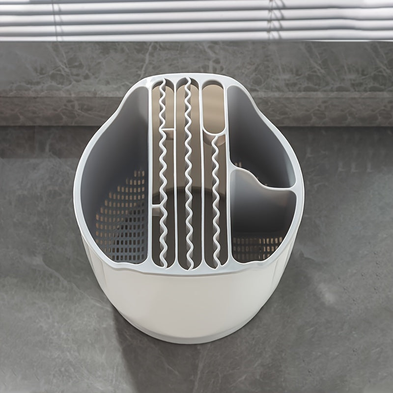 Rotating Knife Utensil Holder Organizer