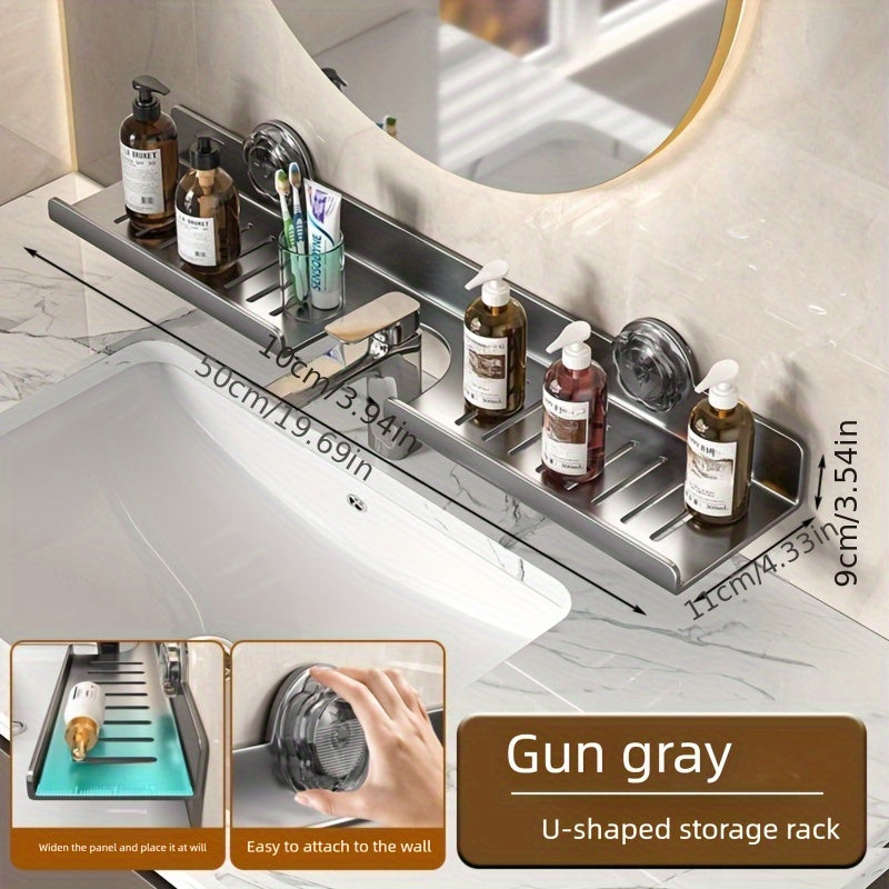 No-Drill Heavy-Duty Sink Organizer