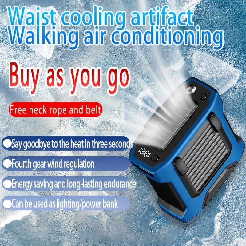 Portable Powerhouse Waist Fan
