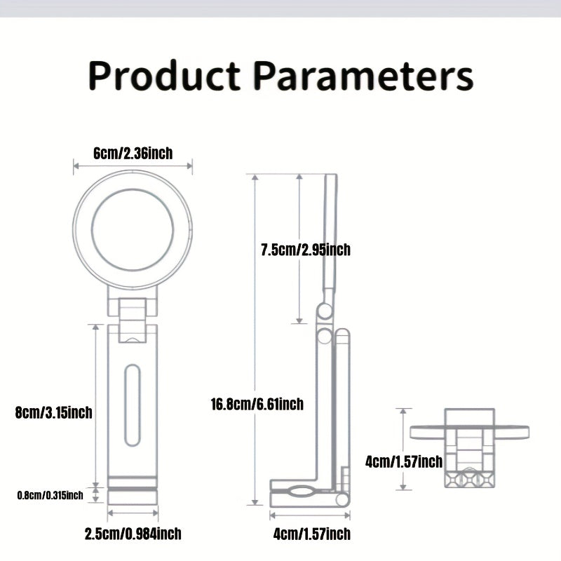 Portable Magnetic Phone Mount