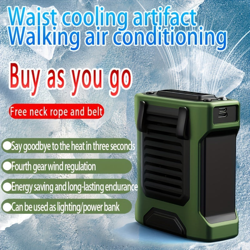 Portable Powerhouse Waist Fan