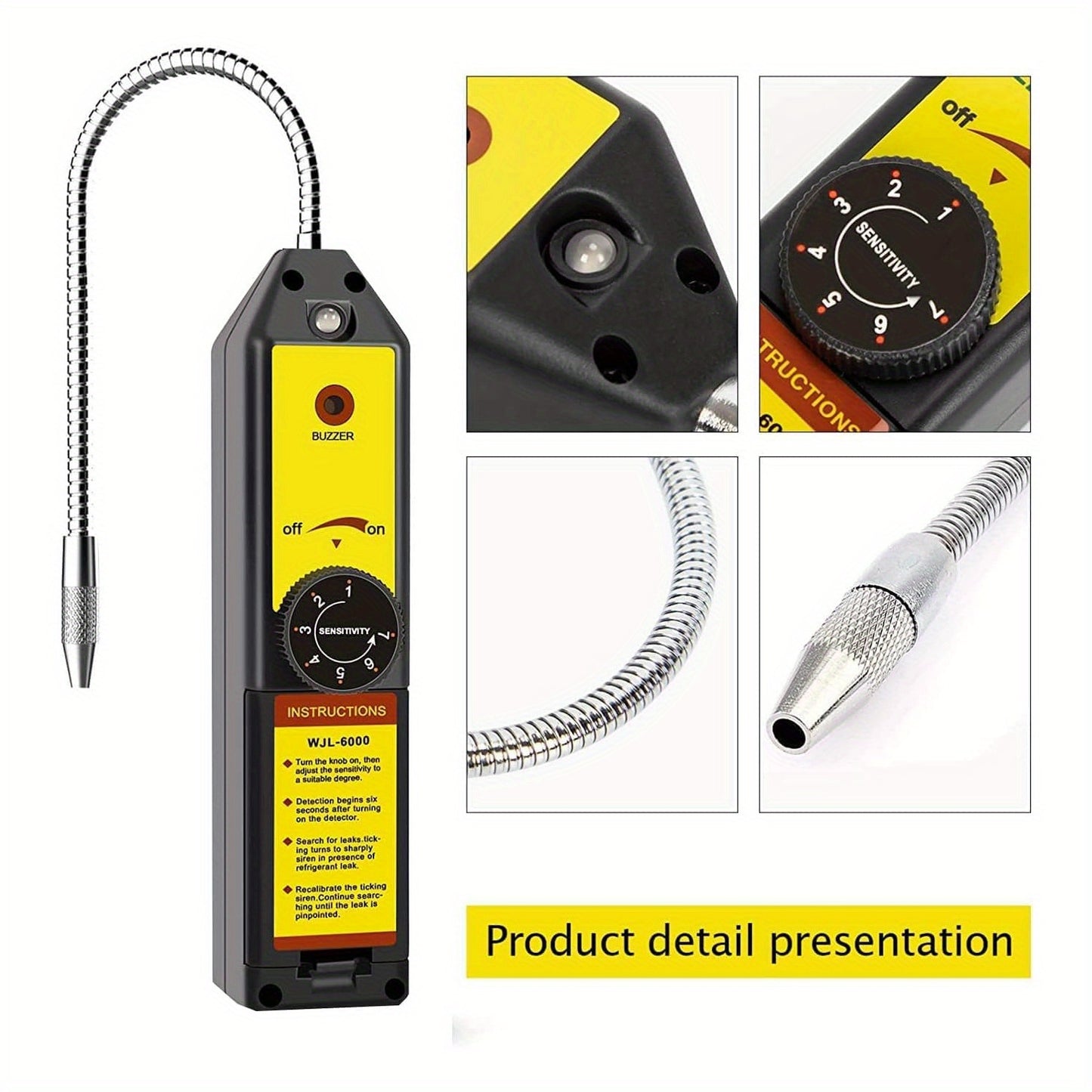 Refrigerant Halogen Leak Detector