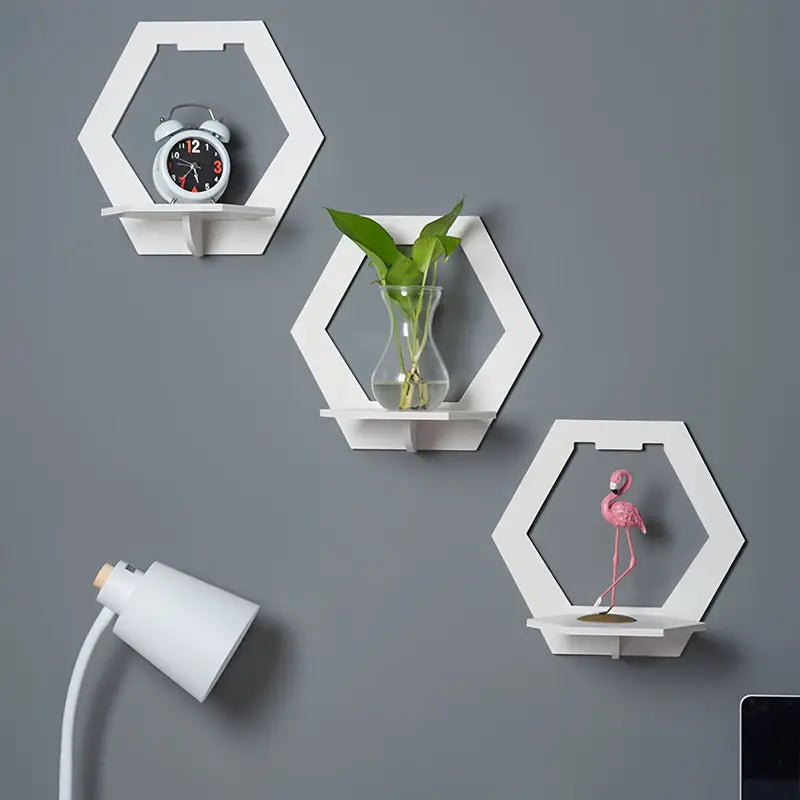 Space-Saving Wall-Mounted Storage Rack (3pcs/set)