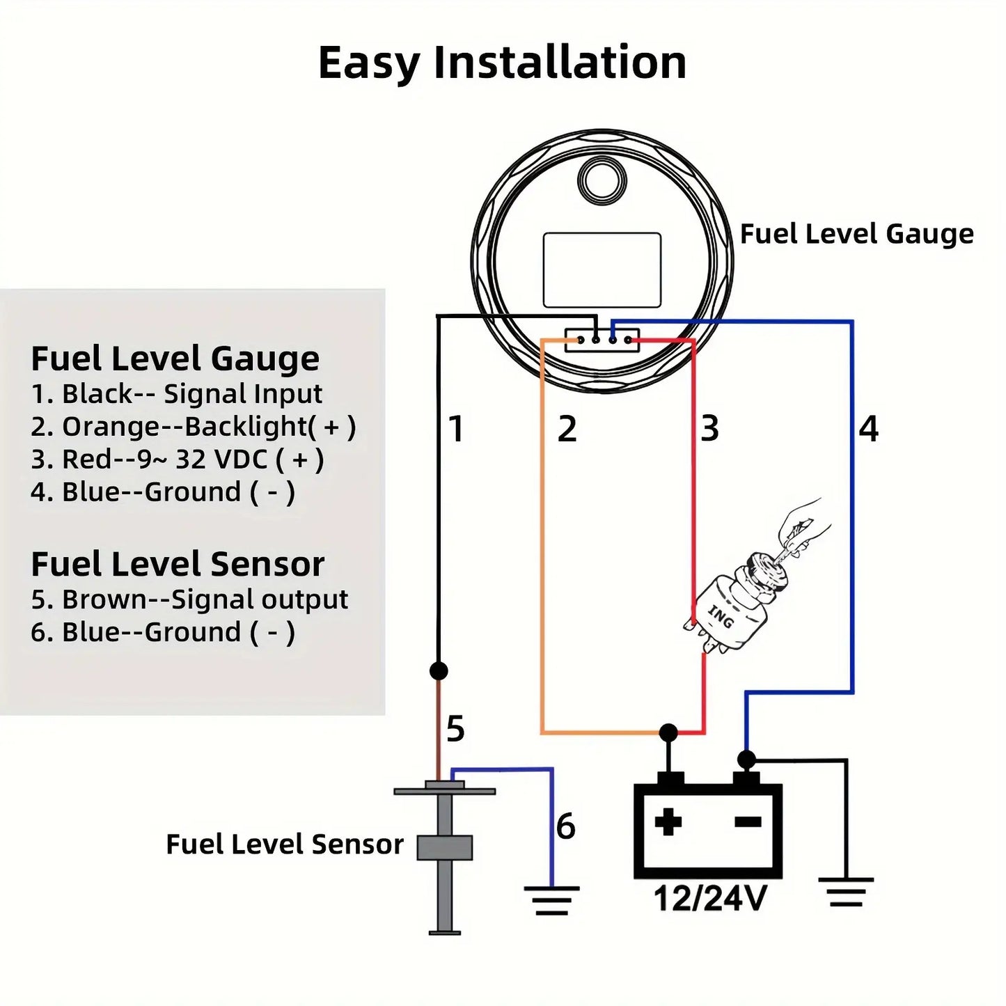 1 set of Stainless steel liquid level sensor
