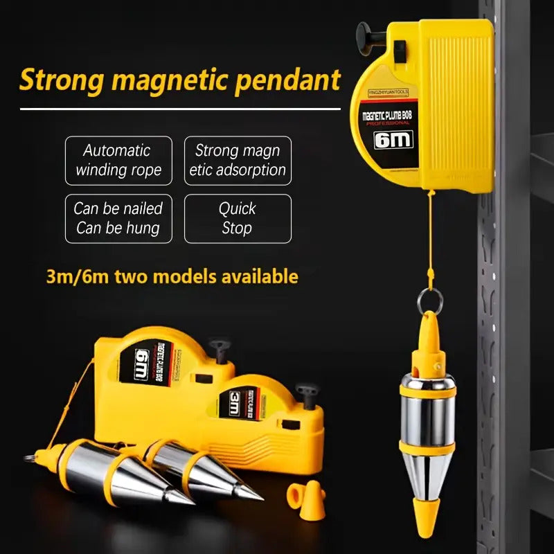 1pc Magnetic Plumb Bob, a Magnetic Line Weight for Vertical Alignment