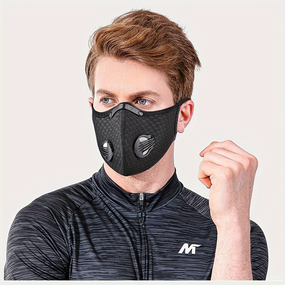 Outdoor breathable mesh activated carbon anti-fog, haze, dust and windproof mask