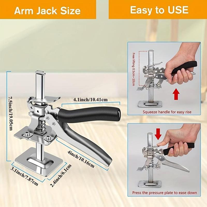Metal Labor-saving Arm Jack, 1 Count Cabinet Board Lifter