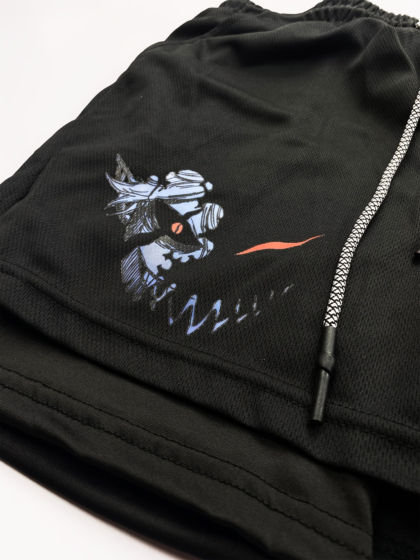 2-Pack Men's 2in1 Double Layer Shorts