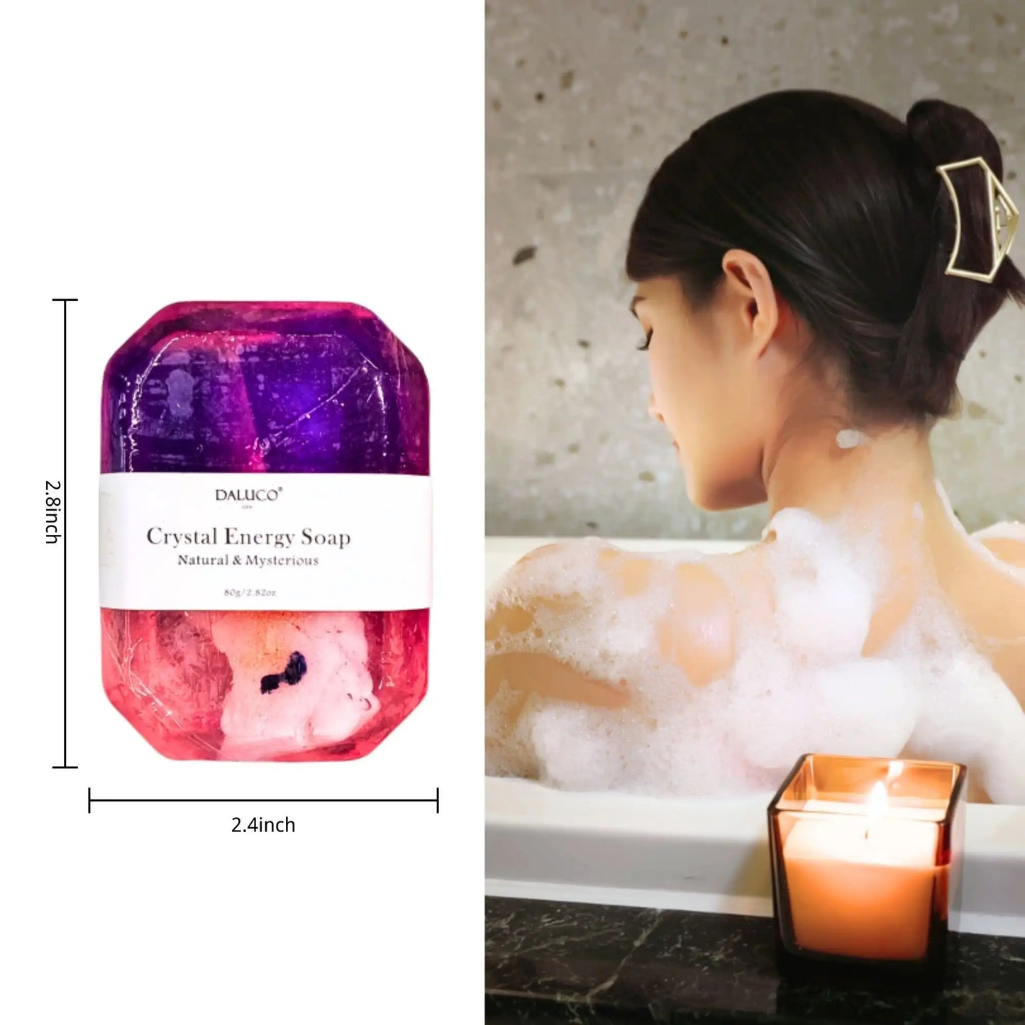Crystal Energy Soap-Love Soap