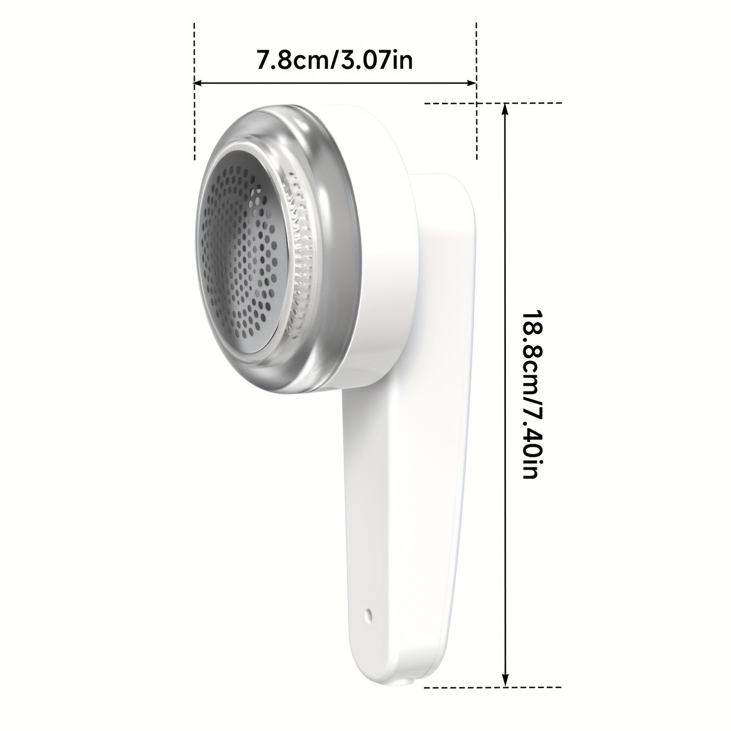 Portable Rechargeable Lint Eraser with Cleaning Brush