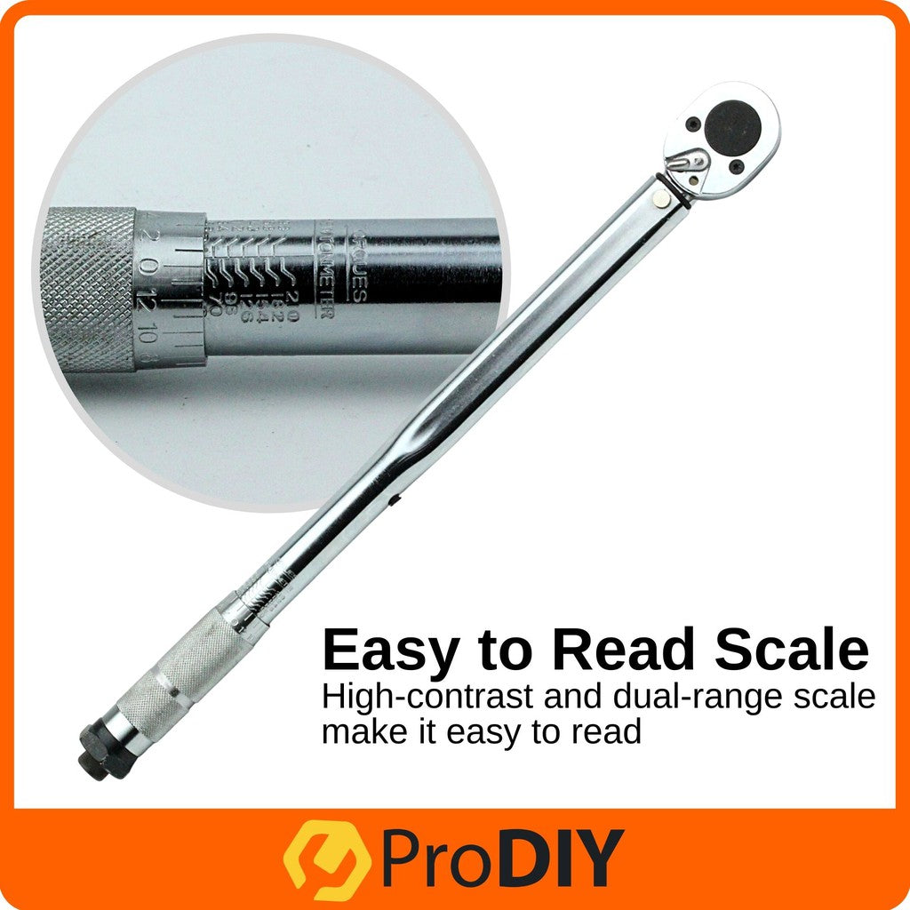 Adjustable Micrometer Torque Wrench