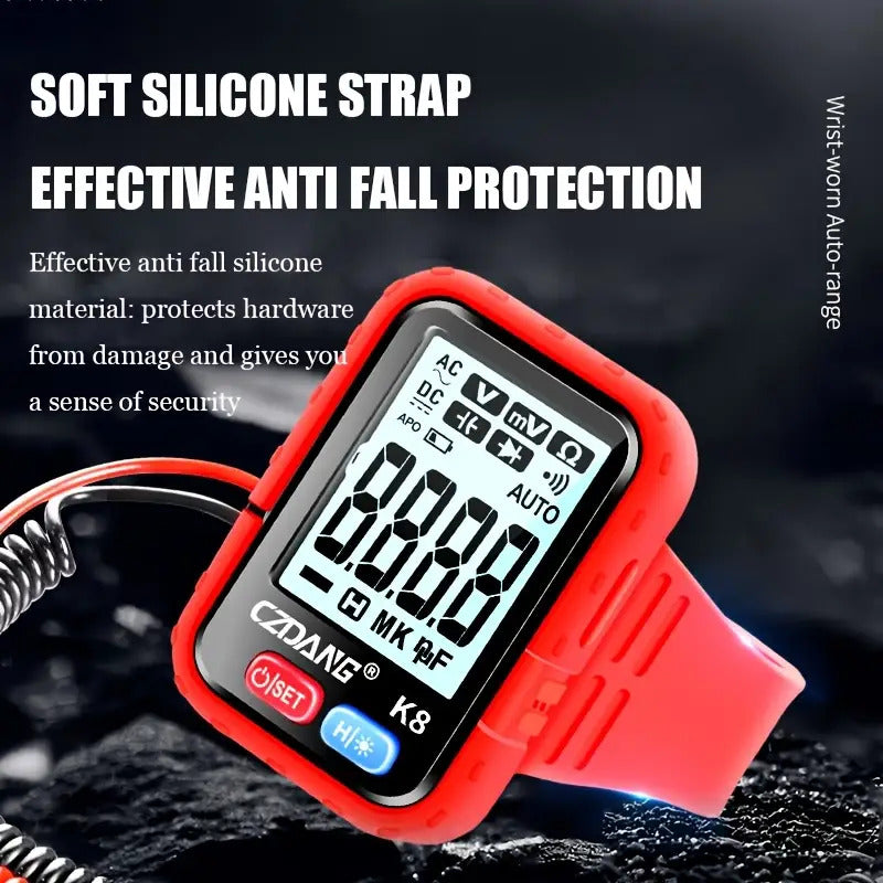 1pc Digital Multimeter Tester Wristband