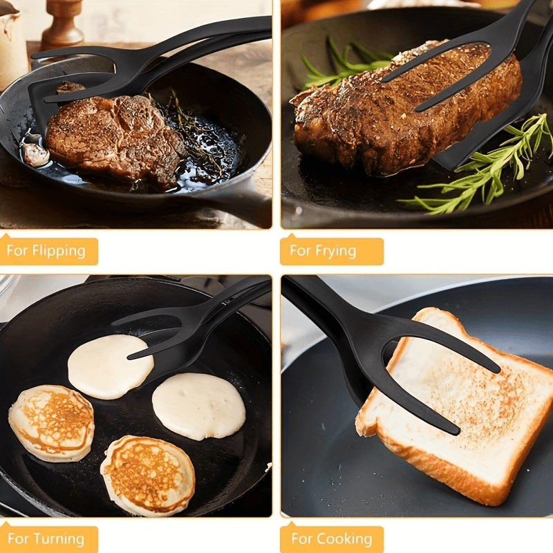 2-in-1 Multifunctional Spatula Grip Food Flip