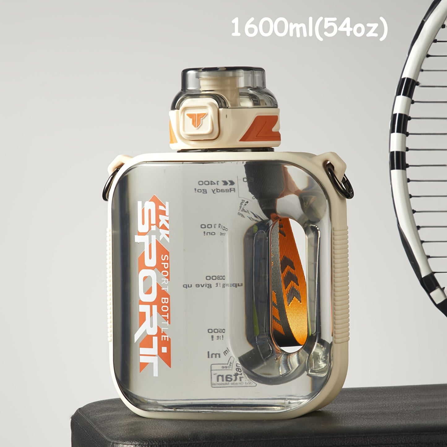 1pc Leakproof Sports Water Bottle Jug