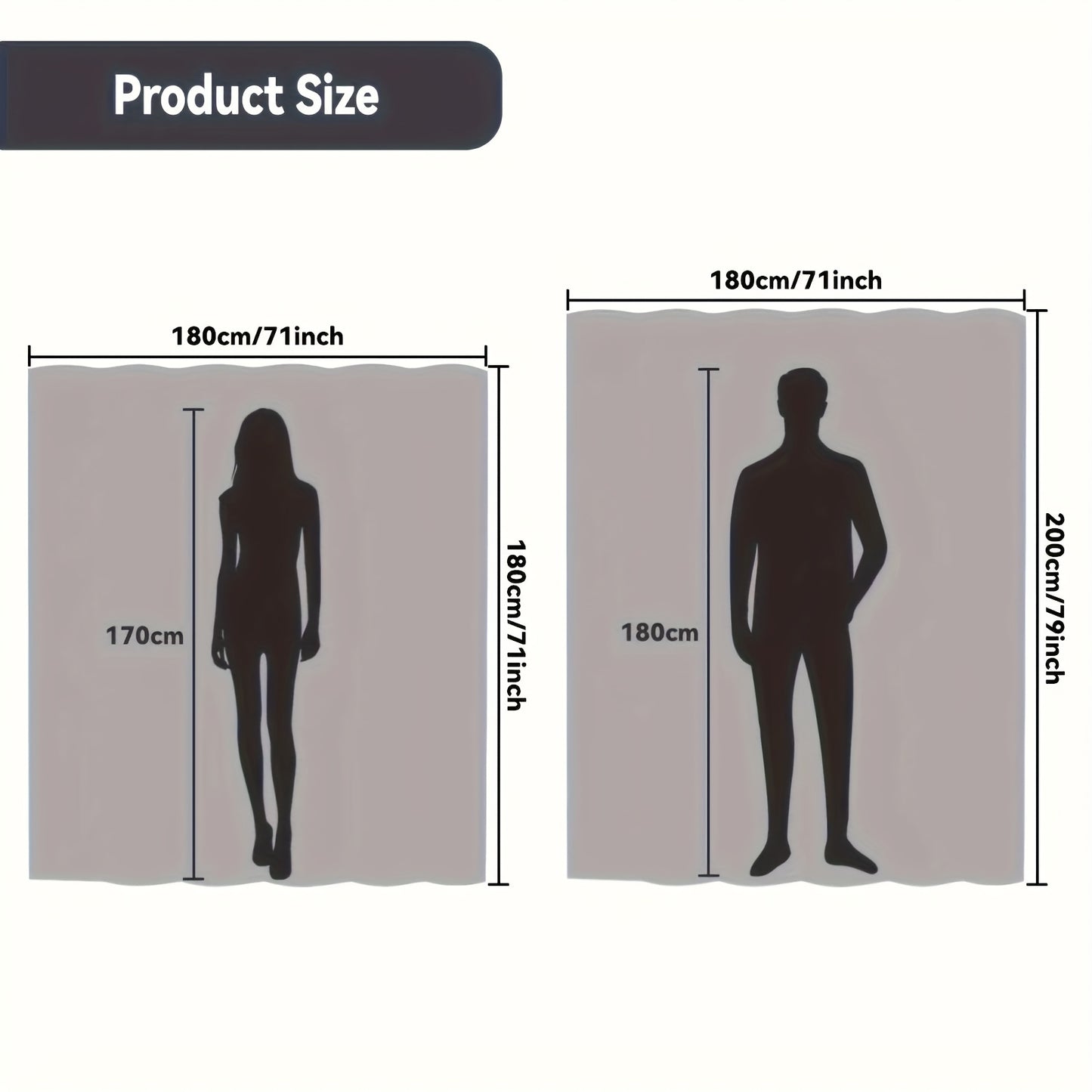 High-Temperature Resistant Polyester Foldable Bathroom Partition Curtain