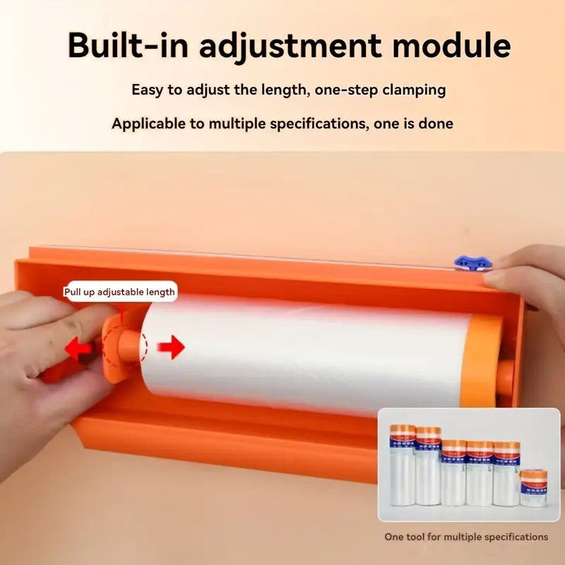 1pc Easy-Cut Paint Masking Film Cutter