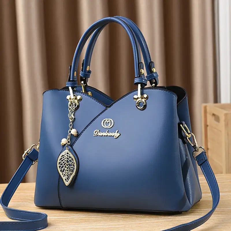 Elegant Solid Color Women’s Handbag
