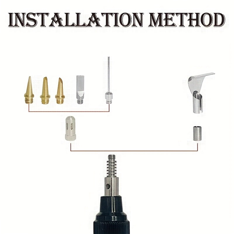 Portable Welding Tool with Adjustable Temperature