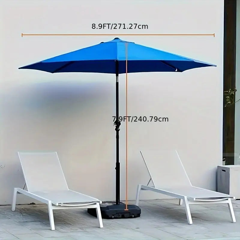 10ft Outdoor Patio Umbrella