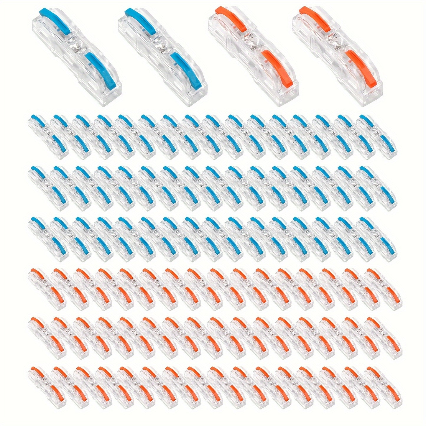 100pcs  Quick Connect Wire Connectors