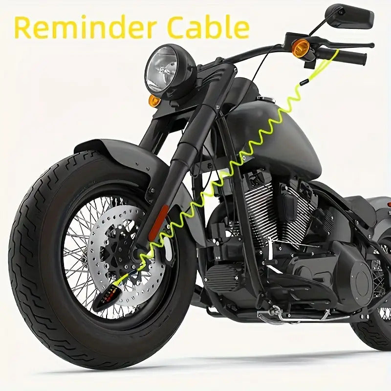 110dB Alarm Disc Brake Lock Motorcycle Disc Brake Anti-theft Lock