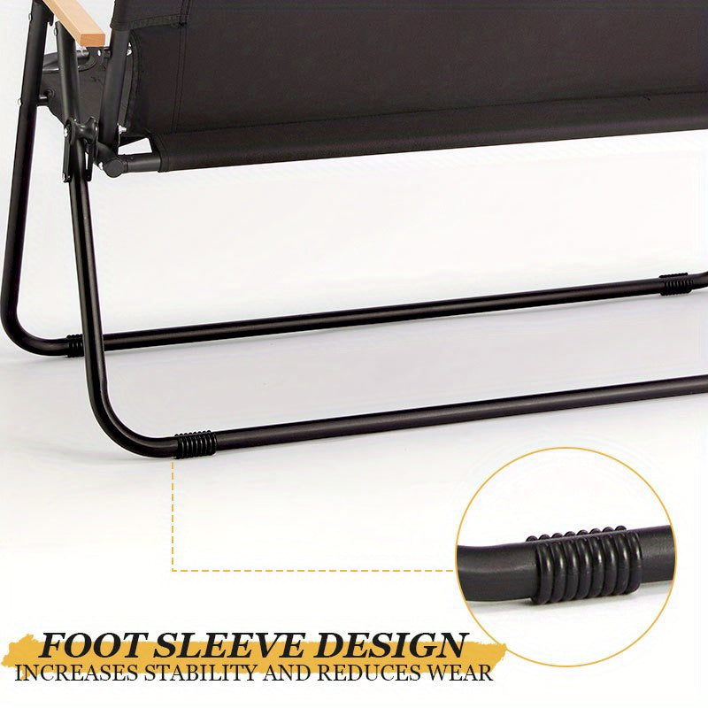 Outdoor Large Double Folding Chair