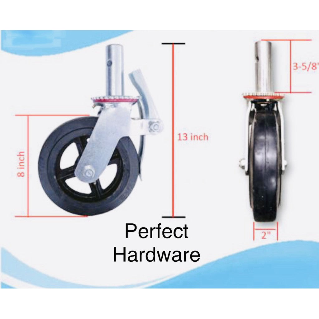Heavy Duty Scaffolding Casters PU Wheel