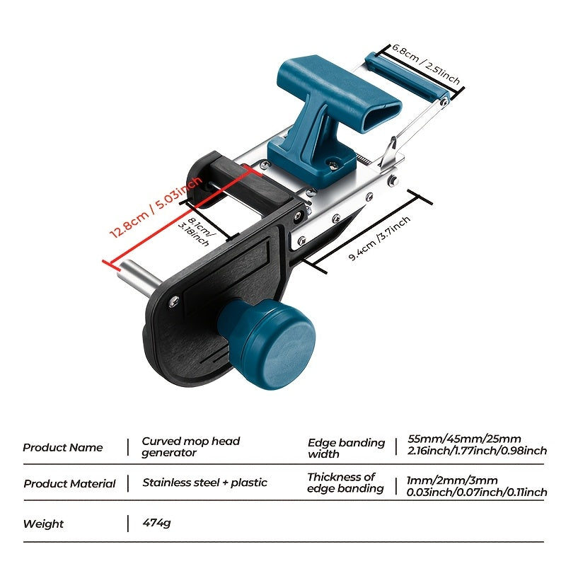 1pc Manual PVC Edge Banding Belt Cutter