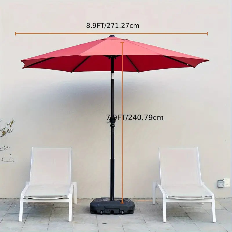 10ft Outdoor Patio Umbrella