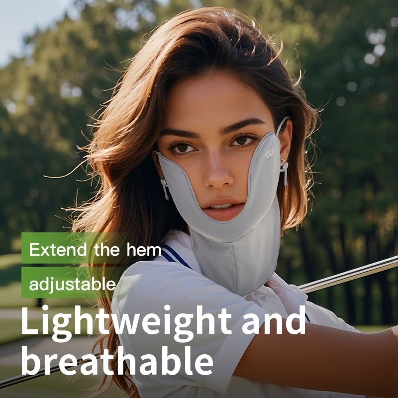 1pc Summer New Golf Face Mask for Women