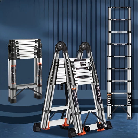 Stainless Steel Telescopic Ladder