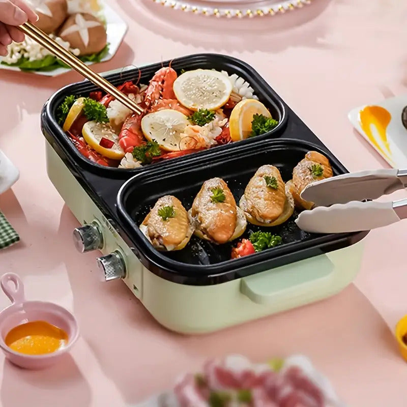 Multi - Functional Electric Hot Pot And Smokeless Grill